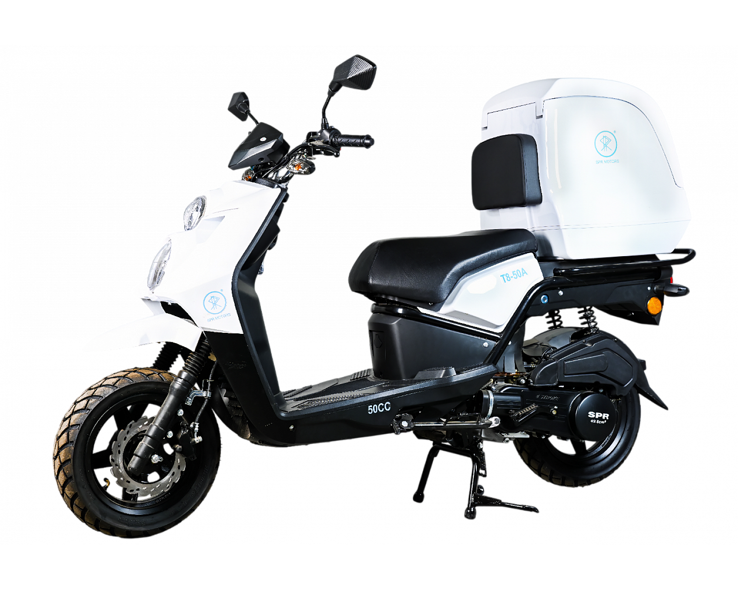 Скутер SPRMOTORS Carry Белый T8-50A