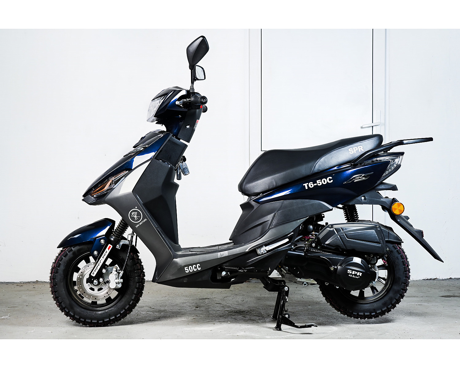 Скутер SPRMOTORS FS+ синий T6-50C