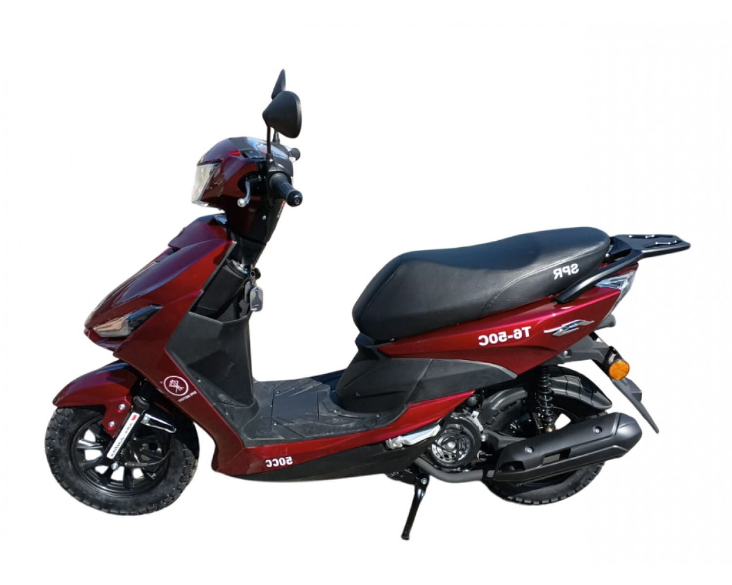 Скутер SPRMOTORS FS+ красный T6-50C