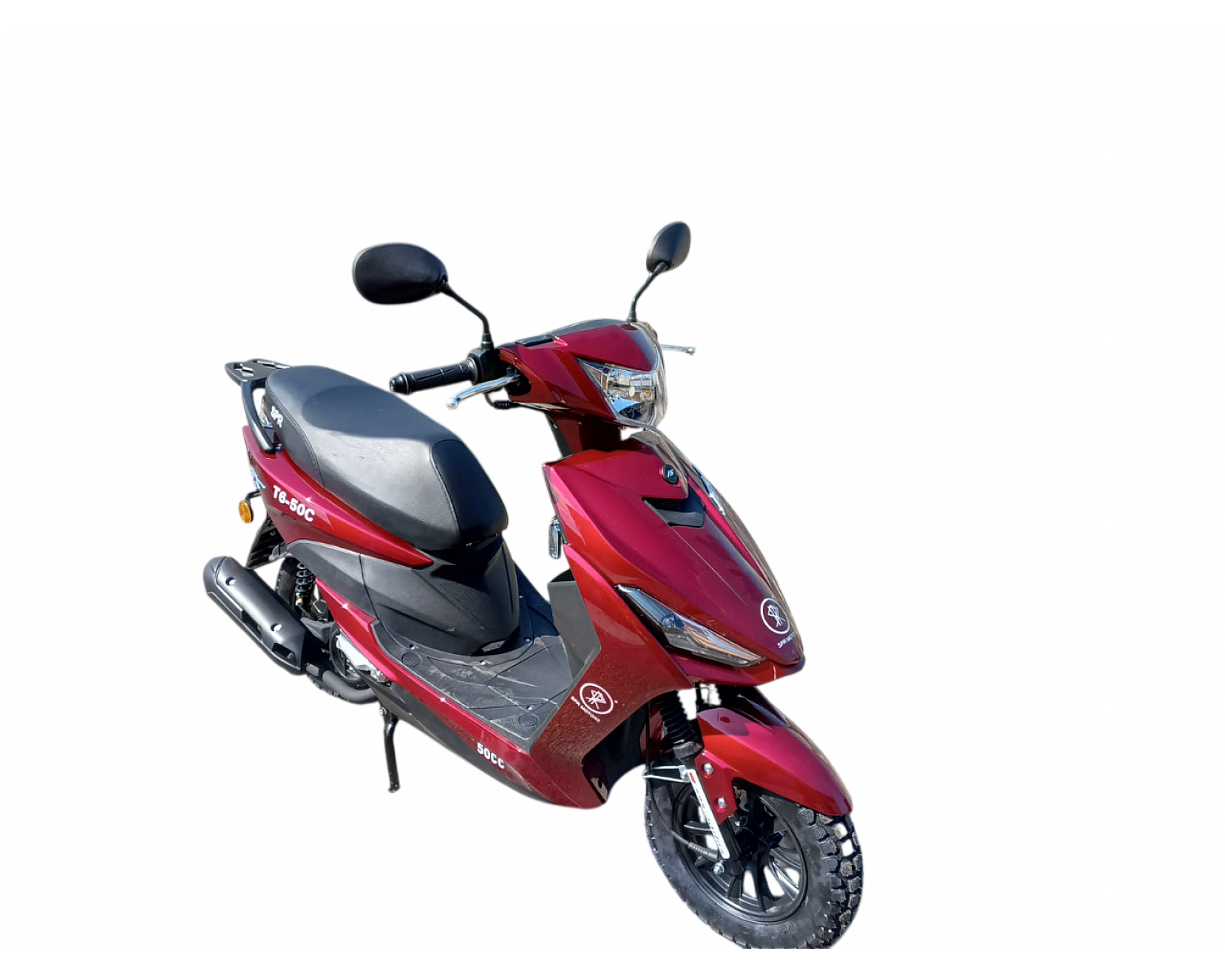 Скутер SPRMOTORS FS+ красный T6-50C