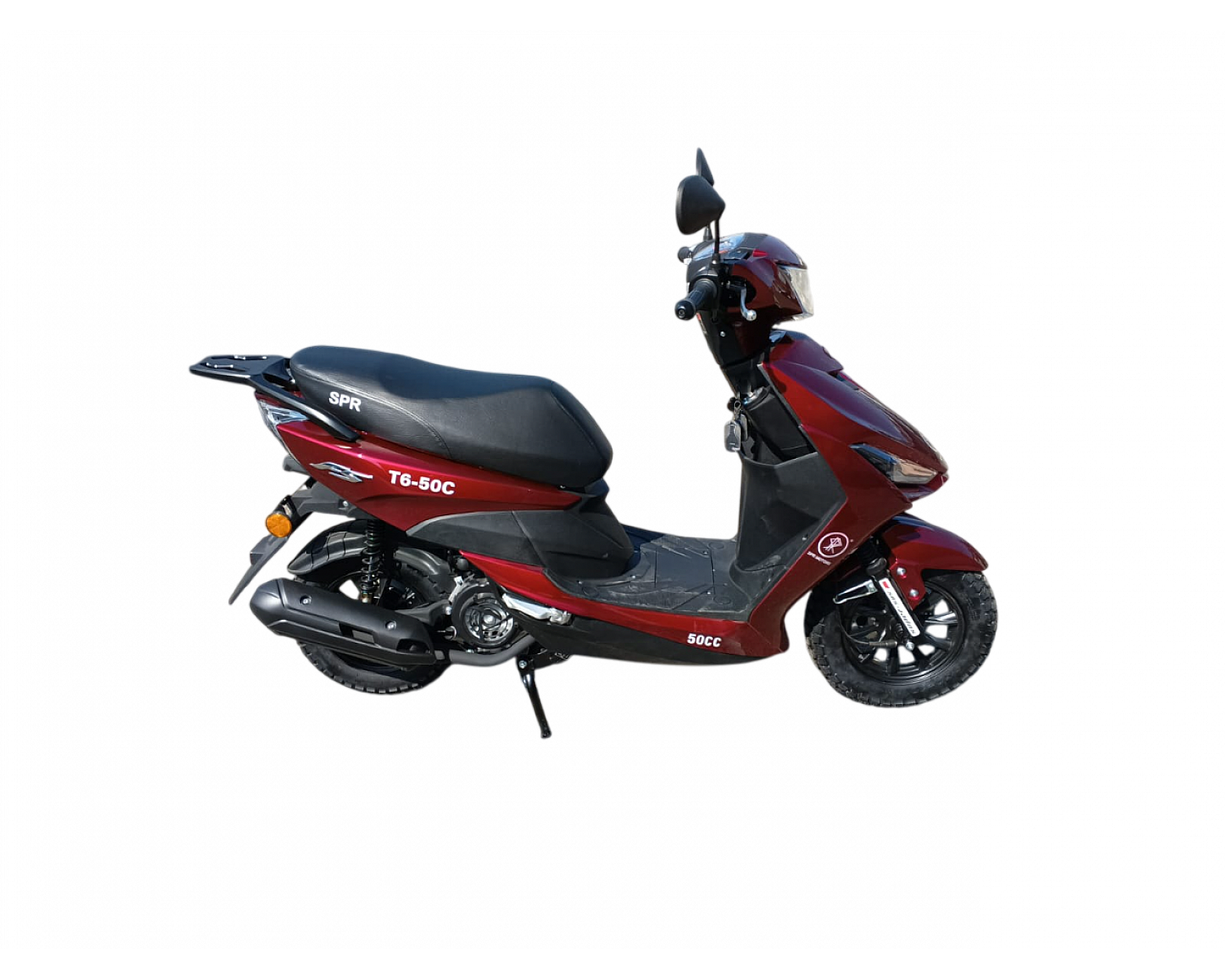 Скутер SPRMOTORS FS+ красный T6-50C