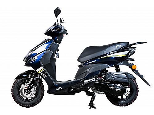 Скутер SPRMOTORS SPORT FS+ синий T6-50C