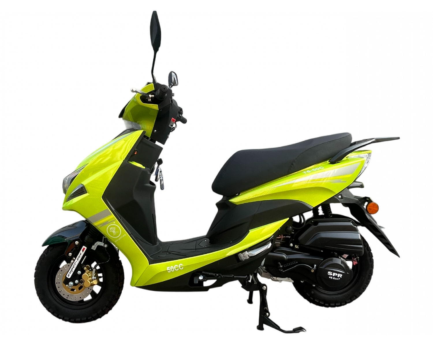 Скутер SPRMOTORS SPORT FS+ Зелёный T6-50C