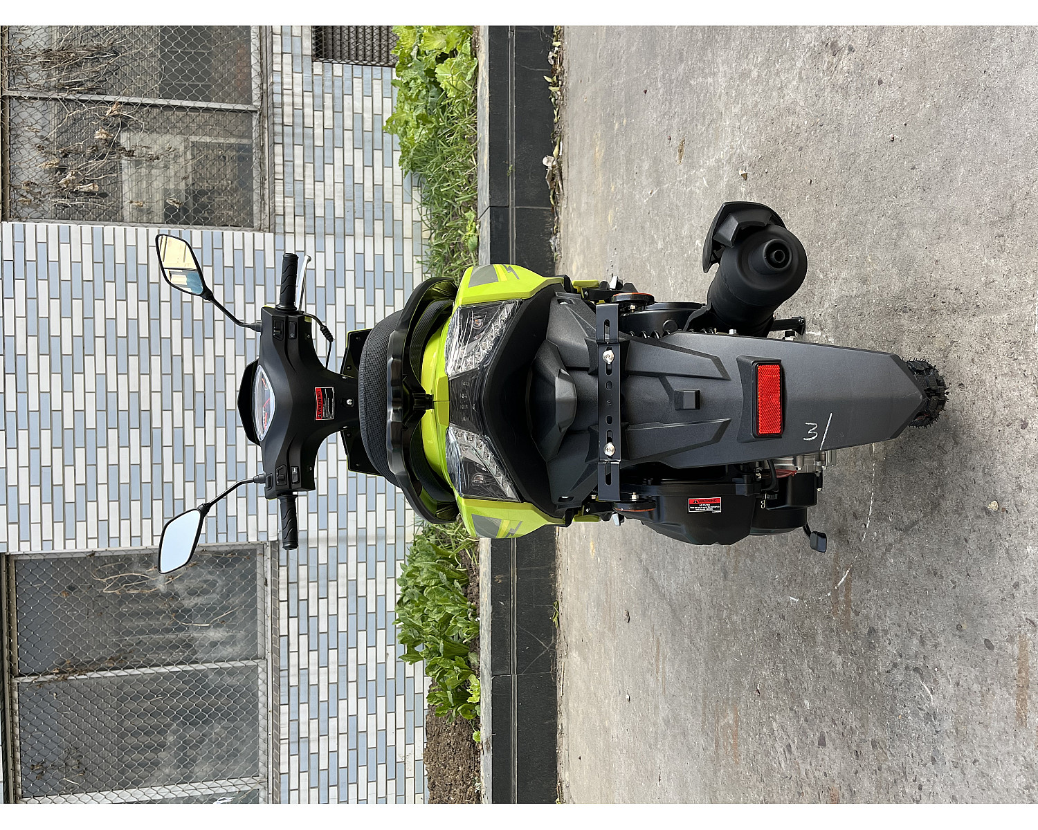 Скутер SPRMOTORS SPORT FS+ Зелёный T6-50C