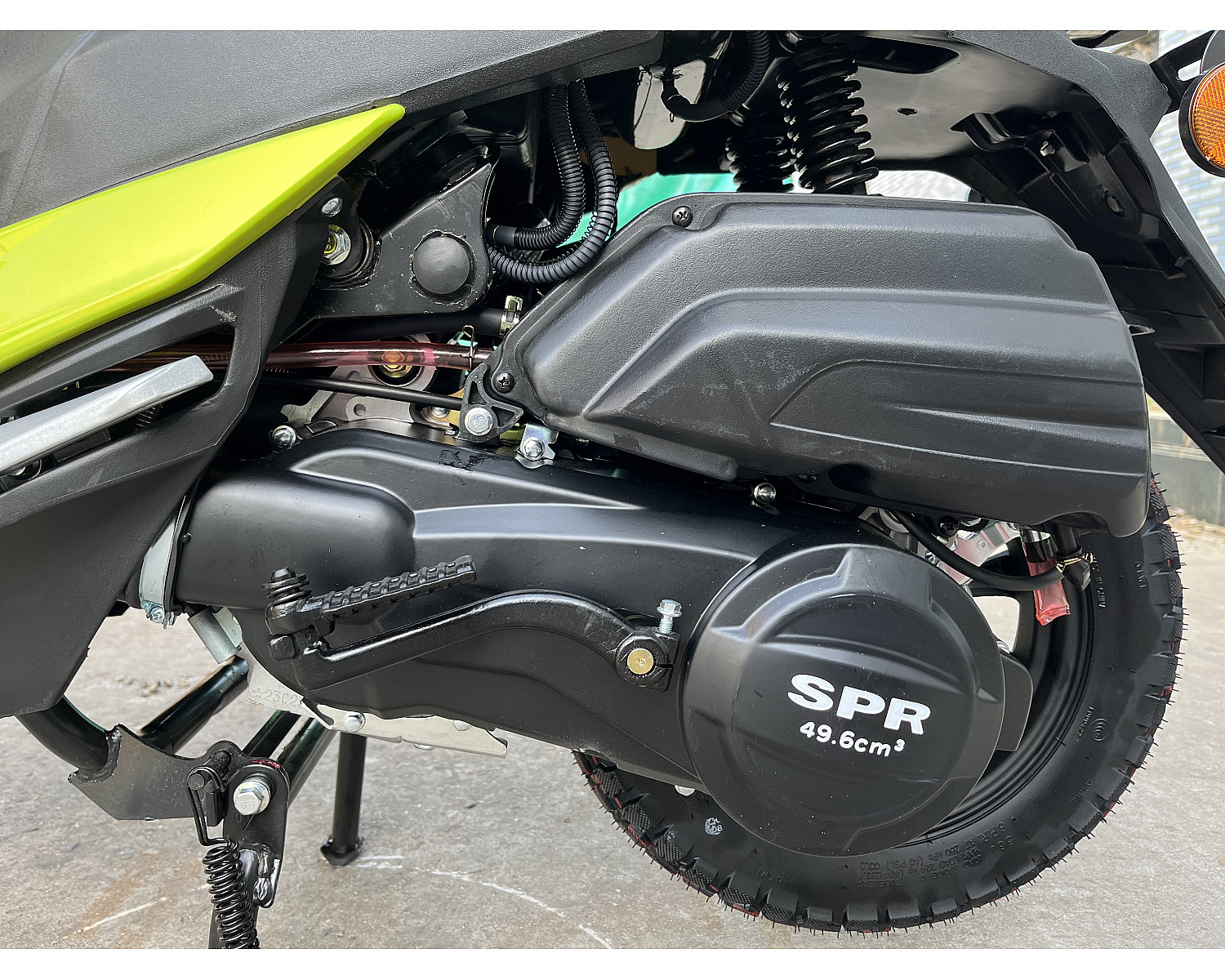 Скутер SPRMOTORS SPORT FS+ Зелёный T6-50C