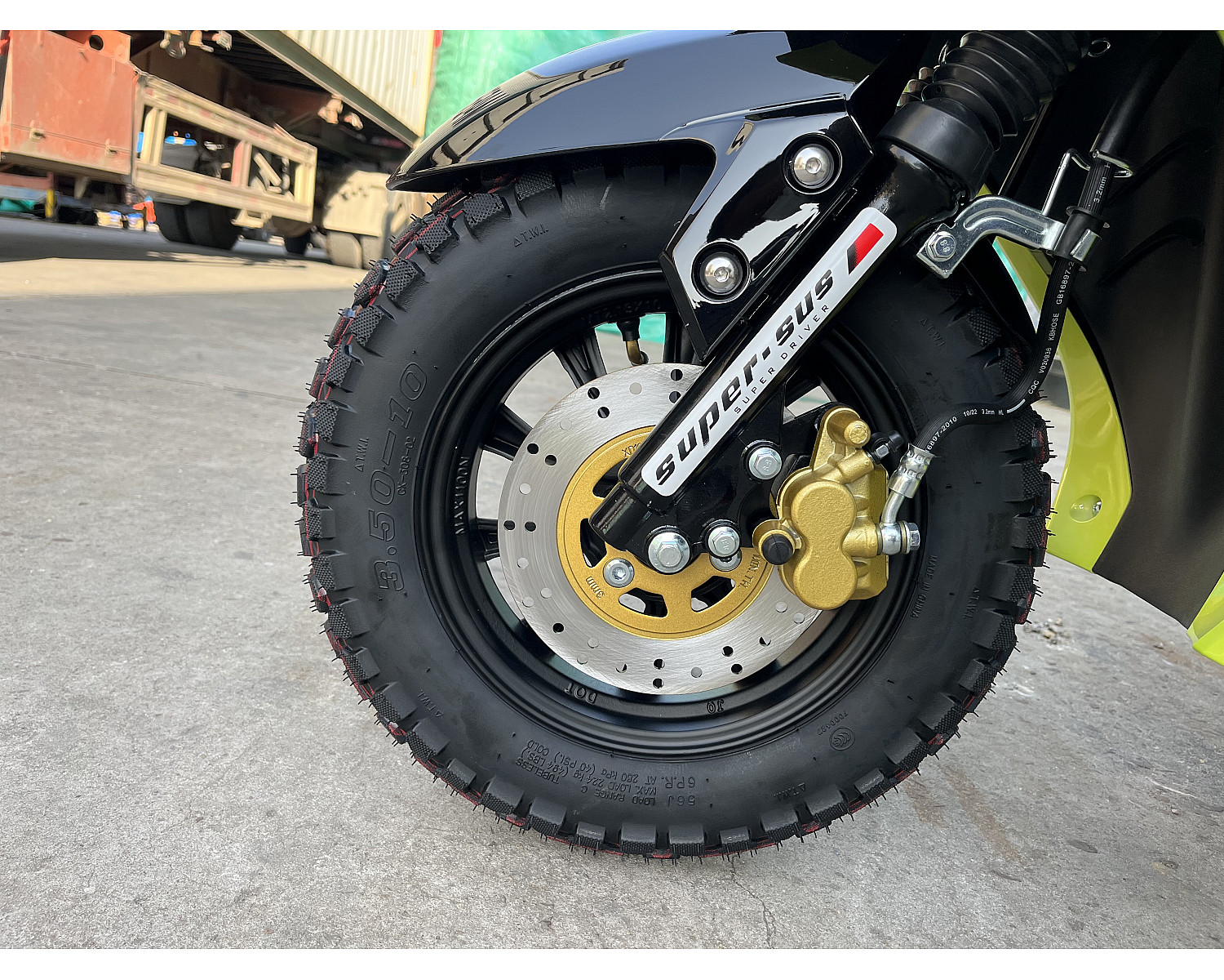 Скутер SPRMOTORS SPORT FS+ Зелёный T6-50C
