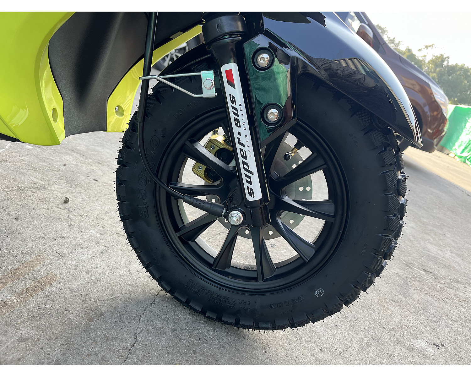 Скутер SPRMOTORS SPORT FS+ Зелёный T6-50C