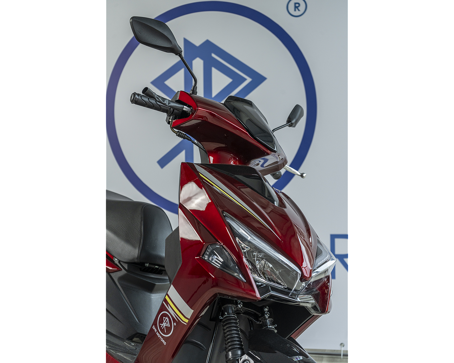 Скутер SPRMOTORS SPORT FS+ красный T6-50C