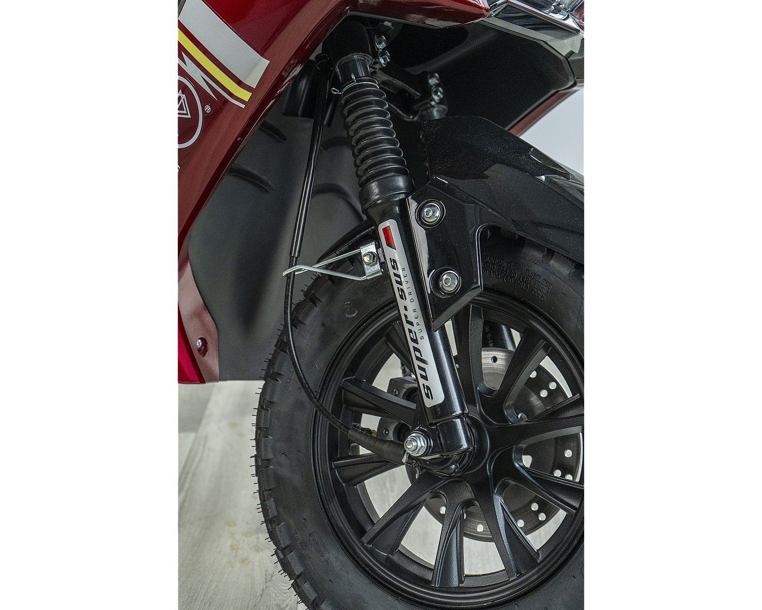 Скутер SPRMOTORS SPORT FS+ красный T6-50C