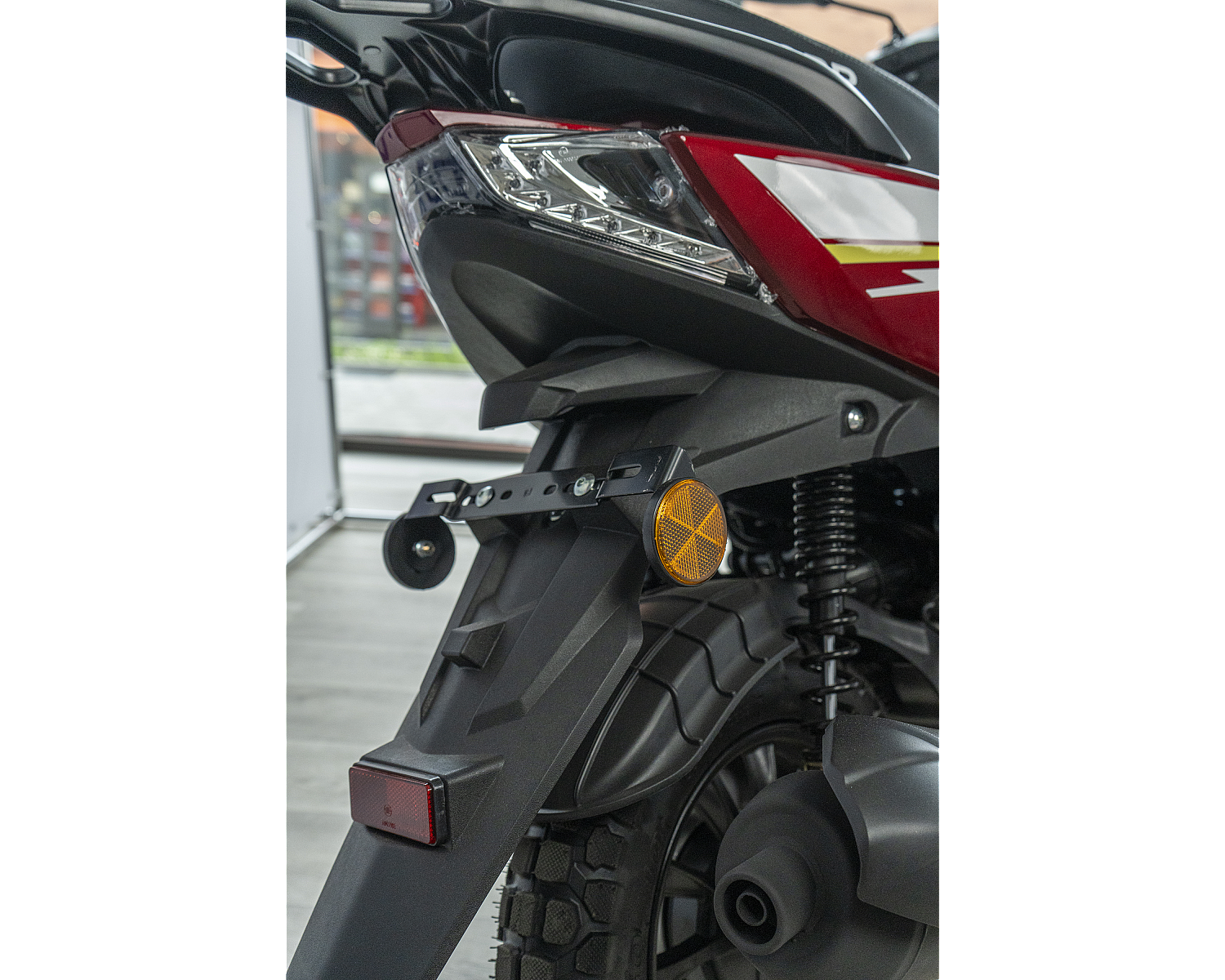 Скутер SPRMOTORS SPORT FS+ красный T6-50C