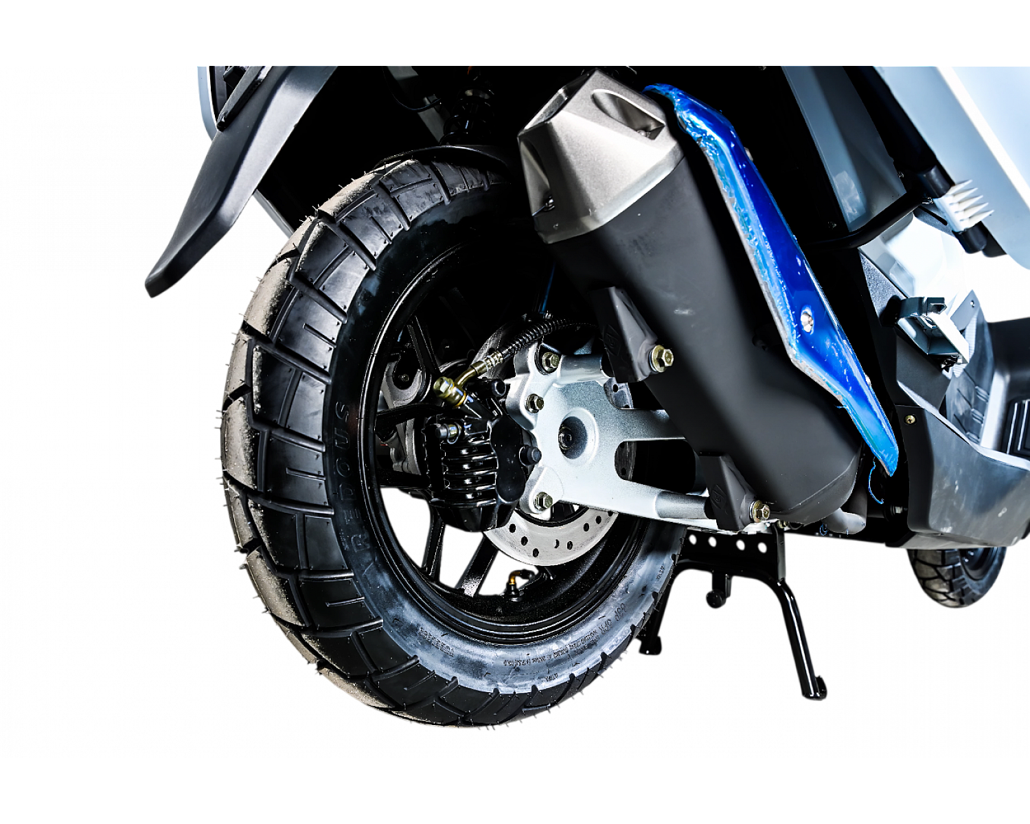 Скутер SPRMOTORS TRAVEL MAX белый T4-50H EFI (с кофром и боковыми боксами)
