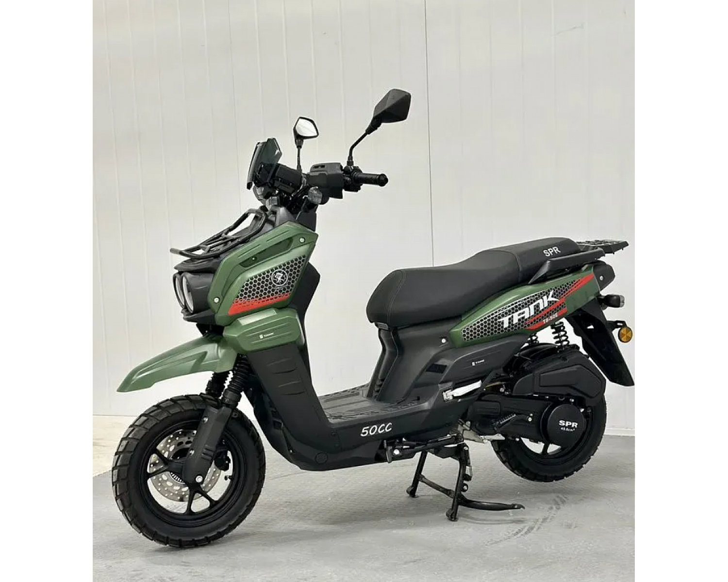 Скутер SPRMOTORS Tank зелёный T8-50E