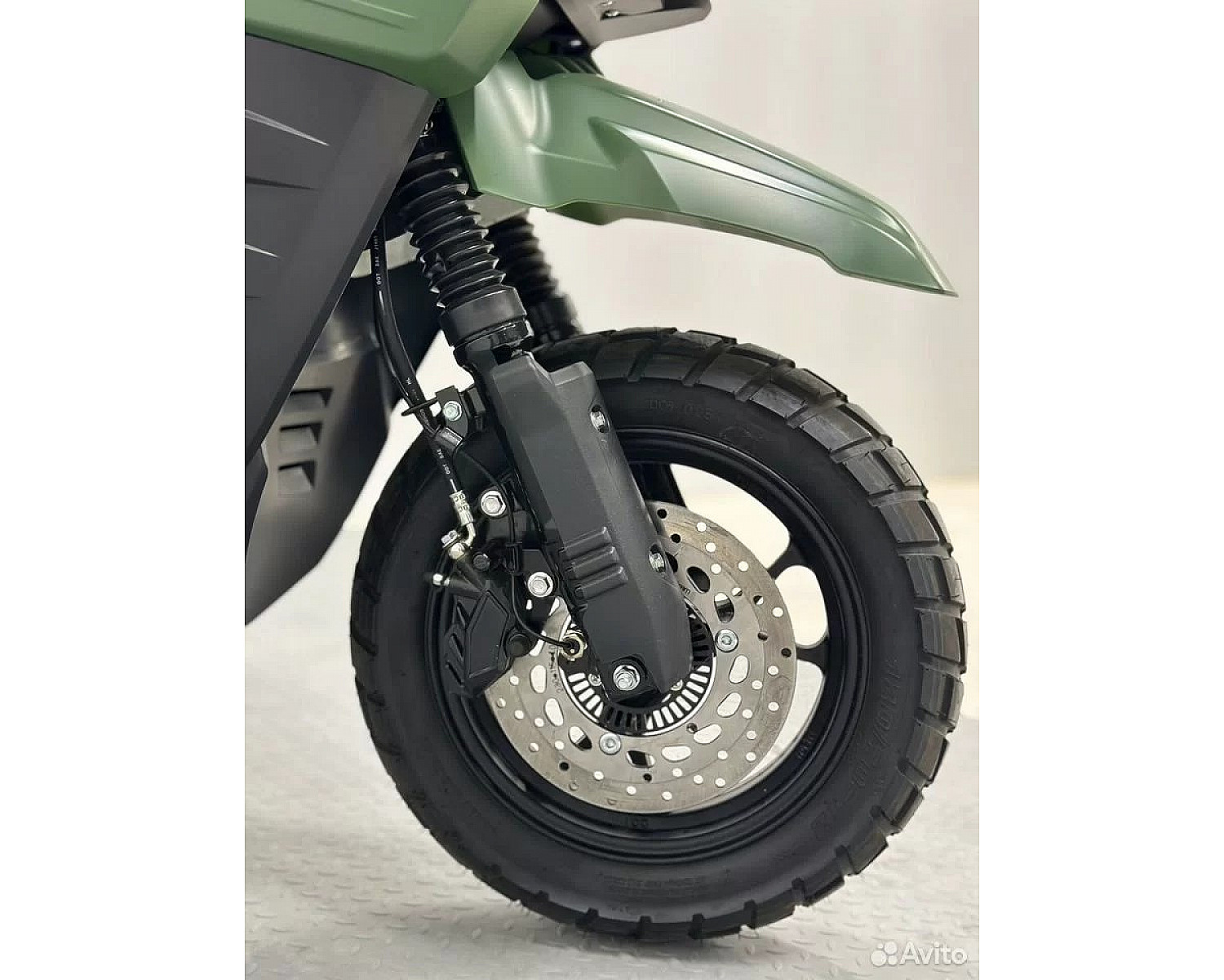Скутер SPRMOTORS Tank зелёный T8-50E
