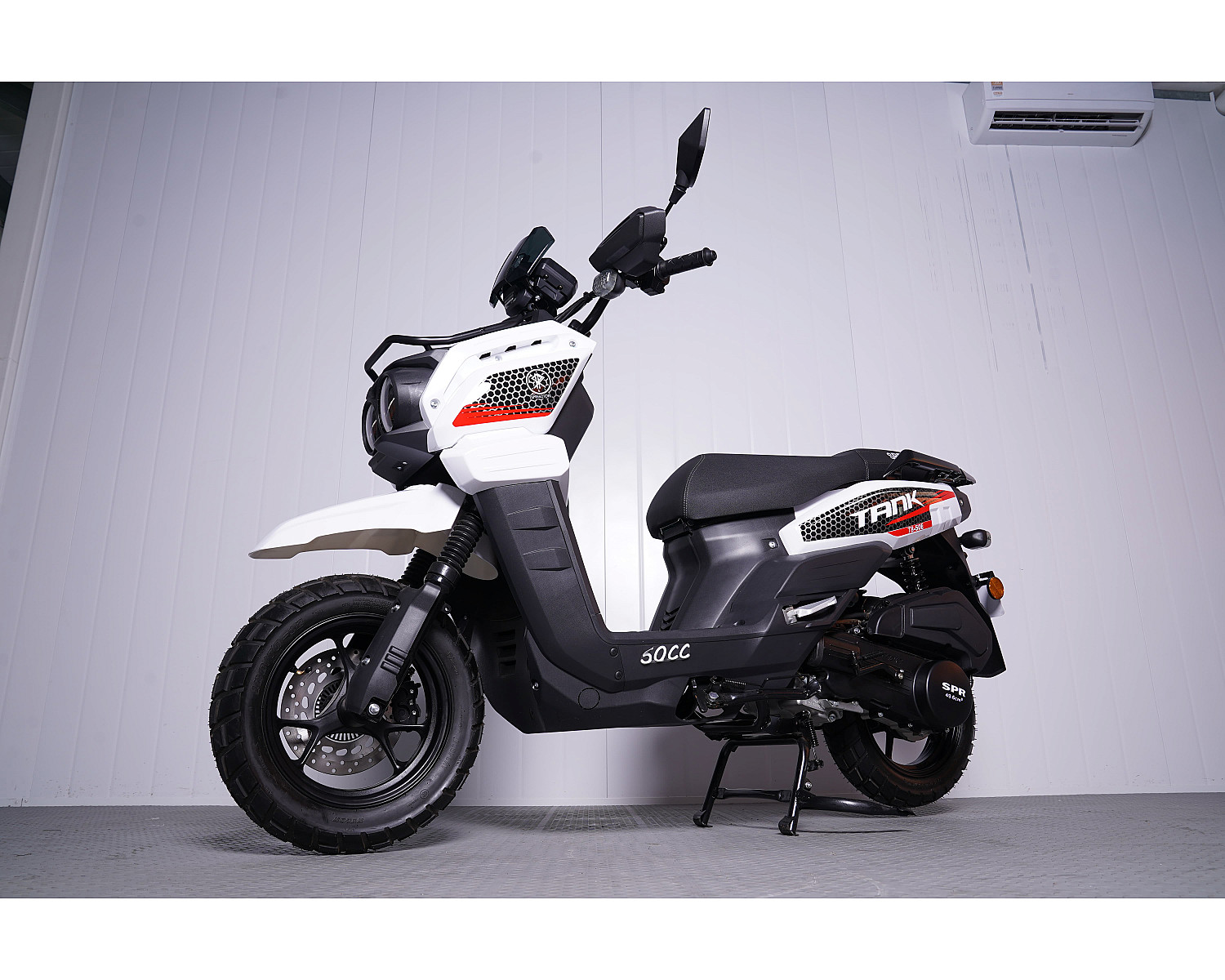 Скутер SPRMOTORS Tank Белый T8-50E