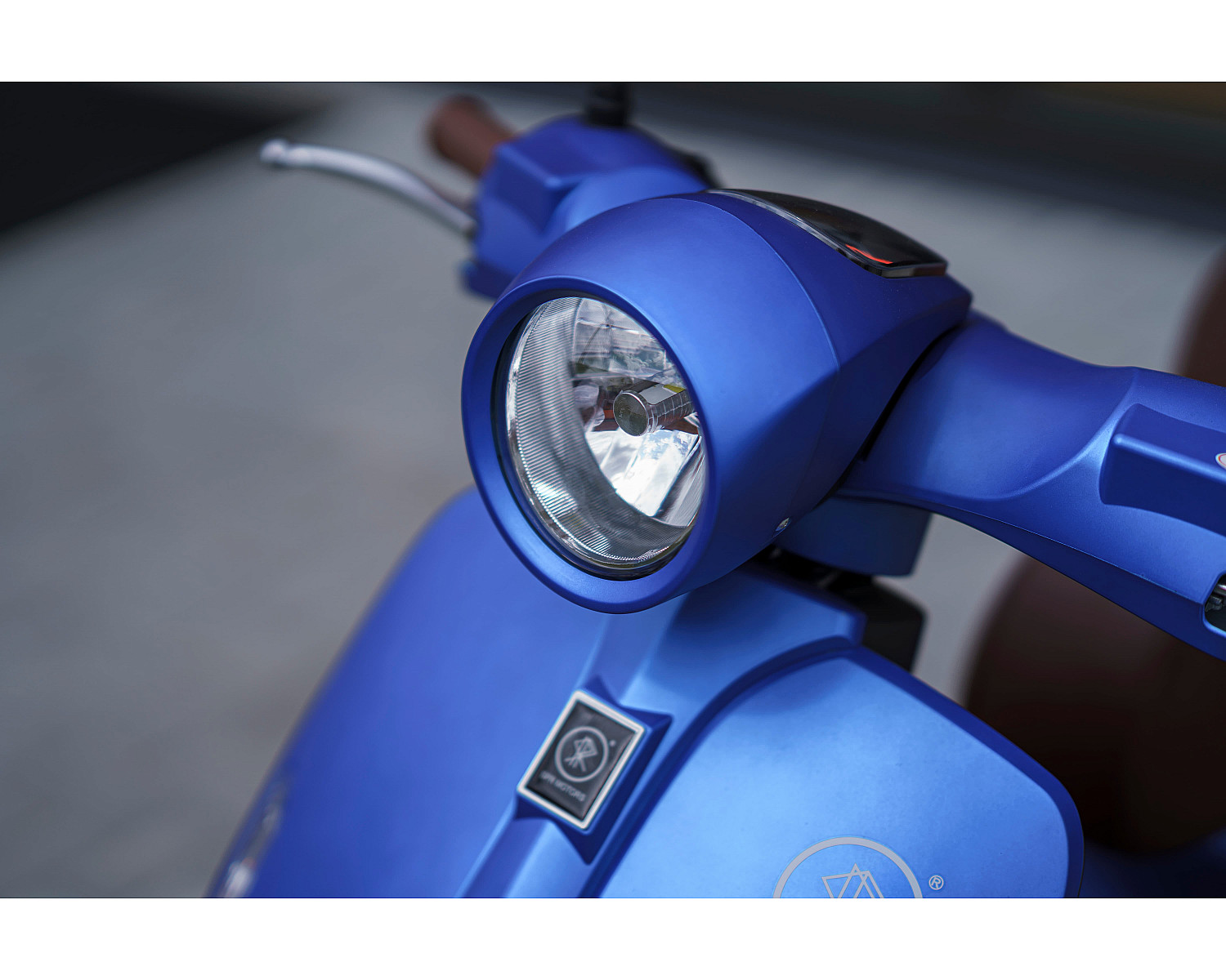 Скутер SPRMOTORS Vespa синий T9-50B