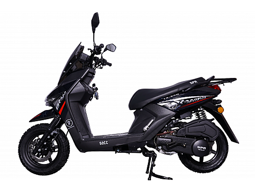 Скутер SPRMOTORS Zoom-9 чёрный T8-50G