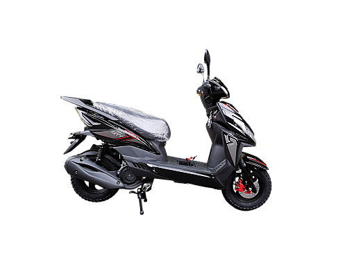 Скутер VMC CITY BY49QT-2A 49 см3 серия N1500, LED фары, сигнализация VIN, black