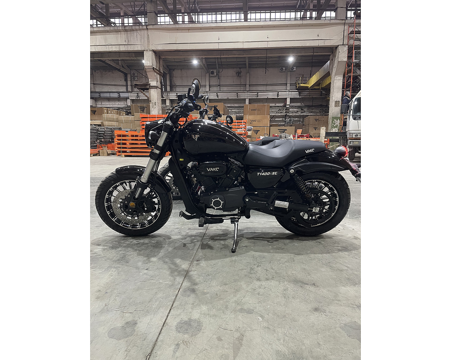 Мотоцикл VMC CRUISER TY400-5E 407см3 серия T4000, matt black