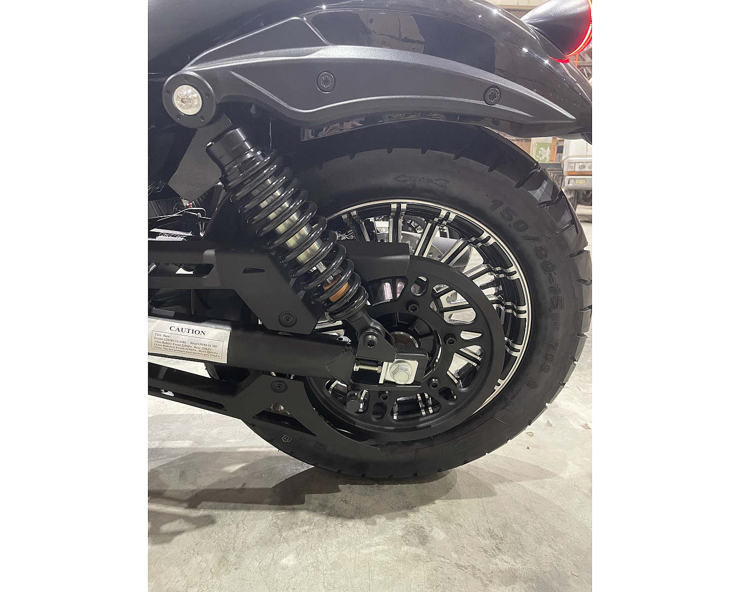 Мотоцикл VMC CRUISER TY400-5E 407см3 серия T4000, matt black