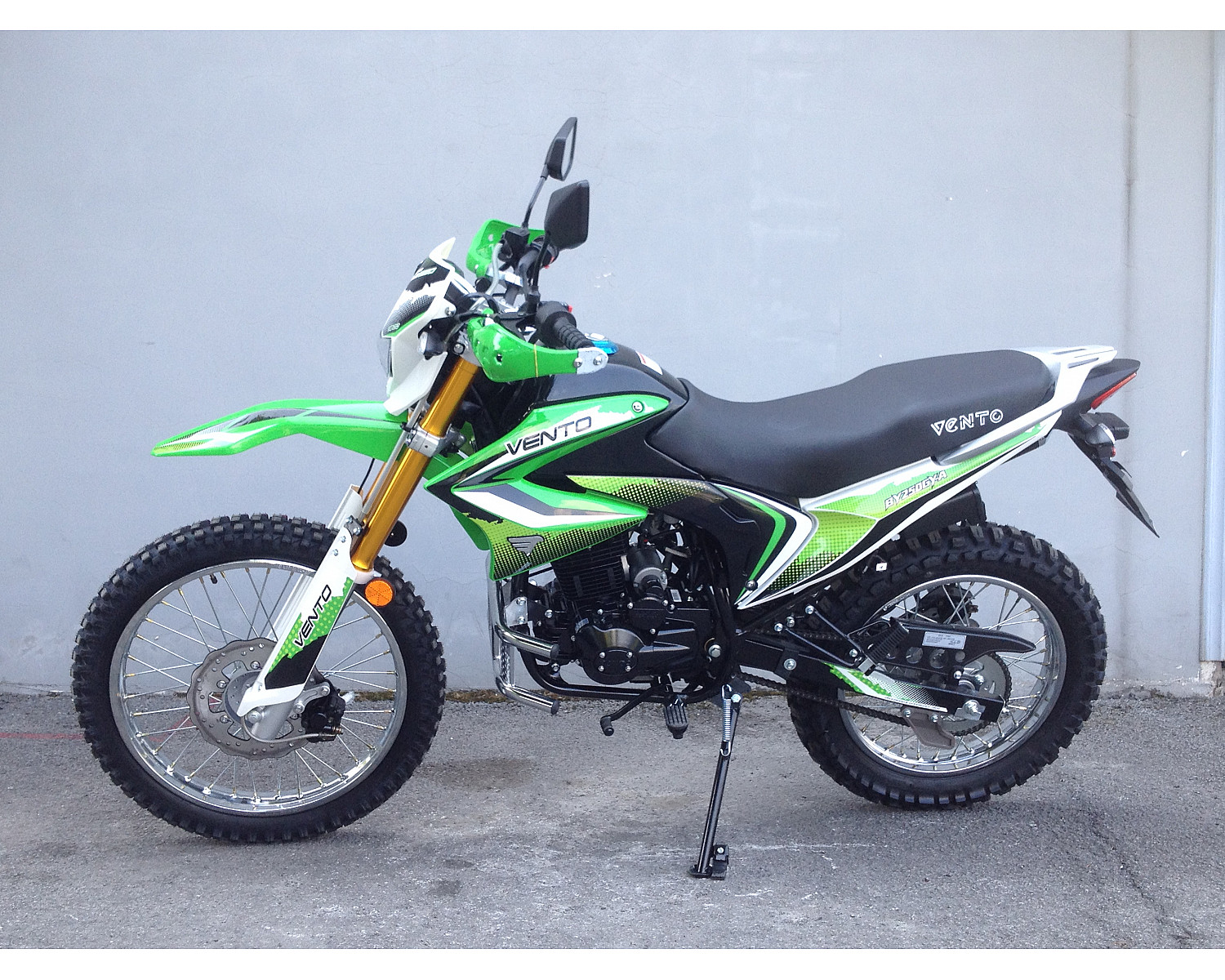 Мотоцикл VMC ENDURO BY250GY-A CG250 250cм3 серия RX2500, (ЭПТС), green