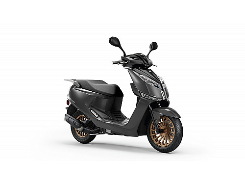 Скутер VMC FORCE BY49QT-2A 49 см3 серия A1250 (Инжектор, воздушное охлаждение), dark grey glossy