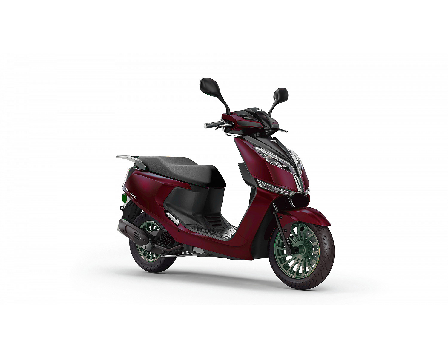 Скутер VMC FORCE BY49QT-2A 49 см3 серия A1250 (Инжектор, воздушное охлаждение), matt red