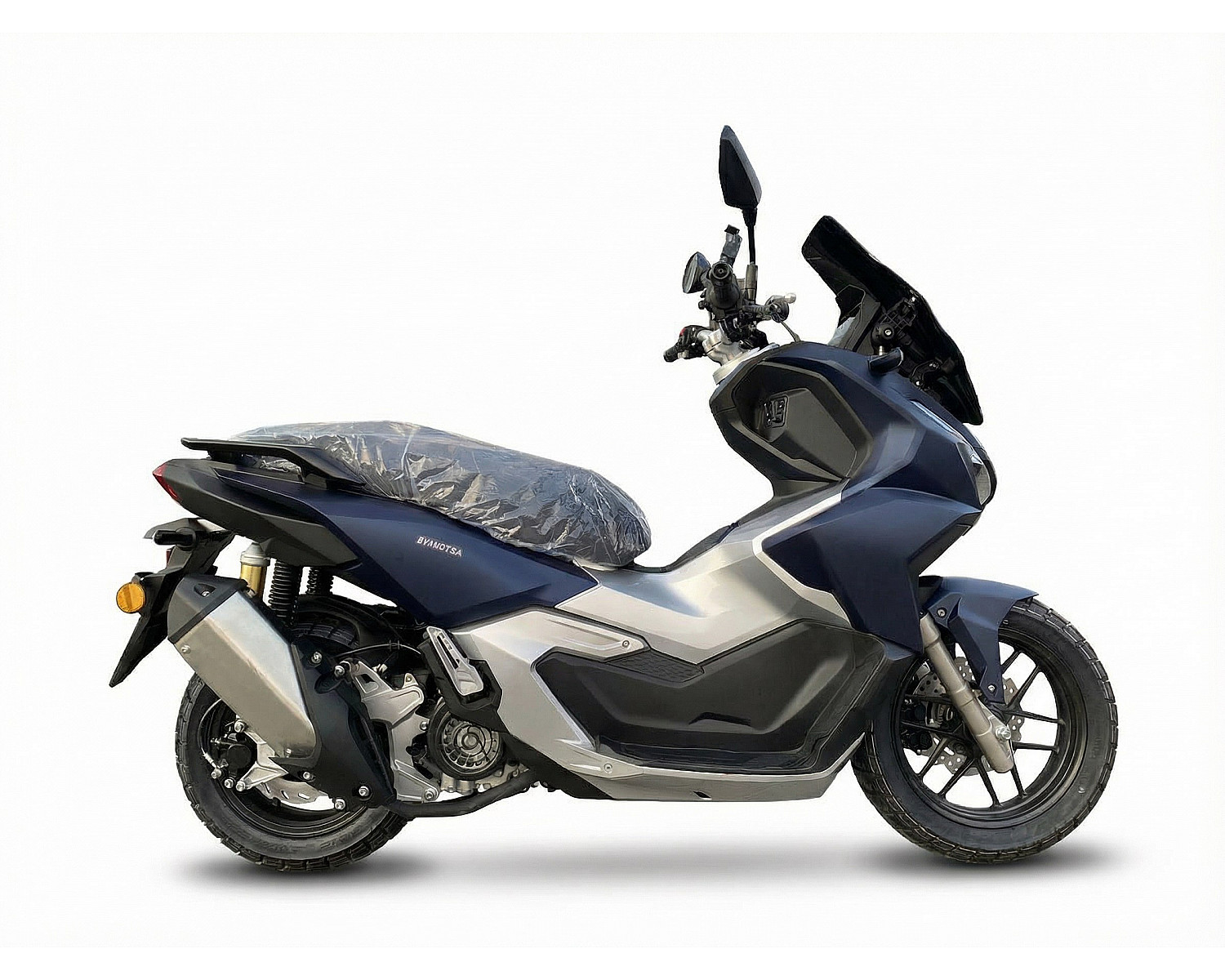 Скутер VMC JET BY49QT-5A 49см3 серия S1700 (Карбюратор, возд охлаж, томоз. сист. combi brake) VIN, matt blue