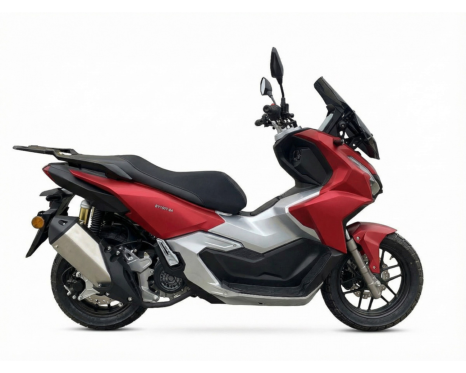 Скутер VMC JET BY49QT-5A 49см3 серия S1700 (Карбюратор, возд охлаж, томоз. сист. combi brake) VIN, matt red