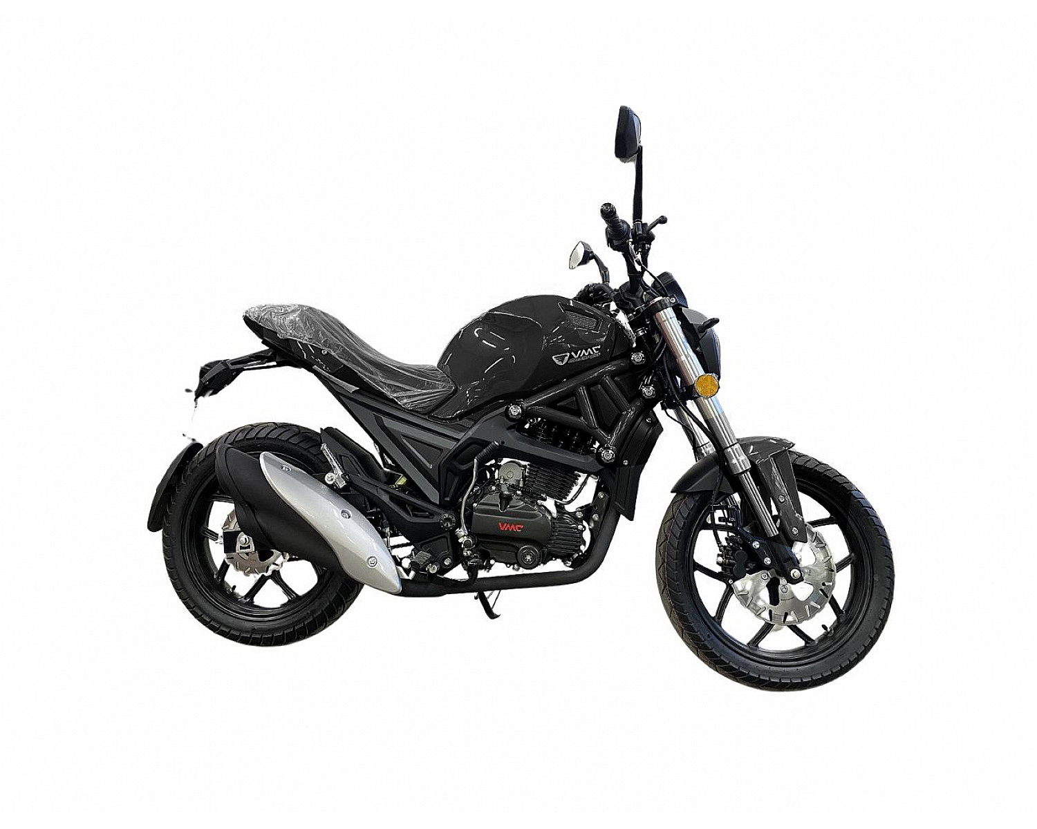 Мотоцикл VMC Monster Plus BY200-2A  197см3 серия Y2500, (ЭПТС), black/black