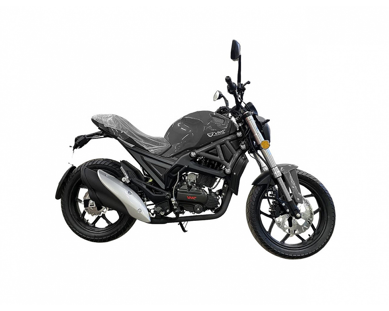 Мотоцикл VMC Monster Plus BY200-2A  197см3 серия Y2500, (ЭПТС), matt grey (Графит)