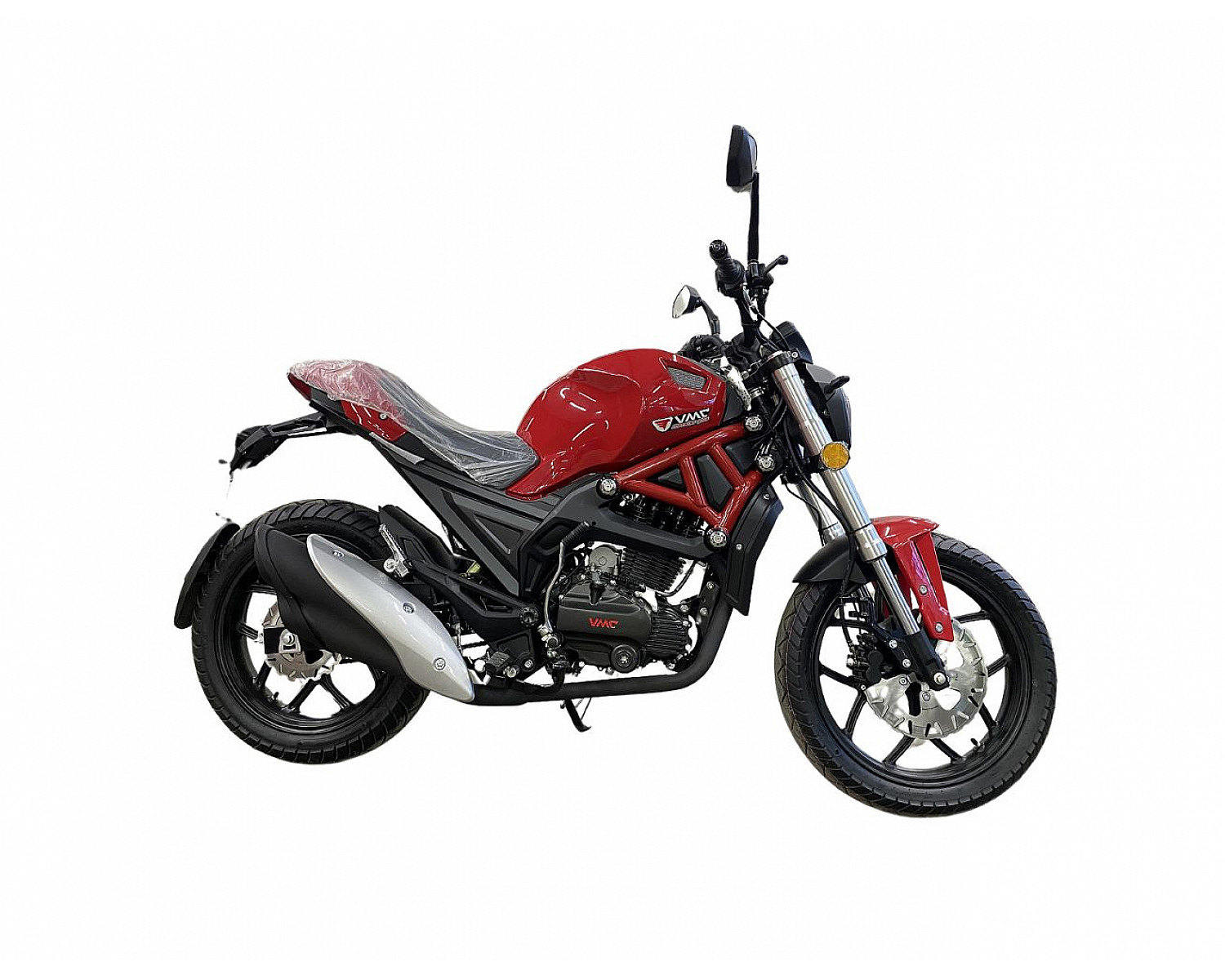 Мотоцикл VMC Monster Plus BY200-2A  197см3 серия Y2500, (ЭПТС), black/red