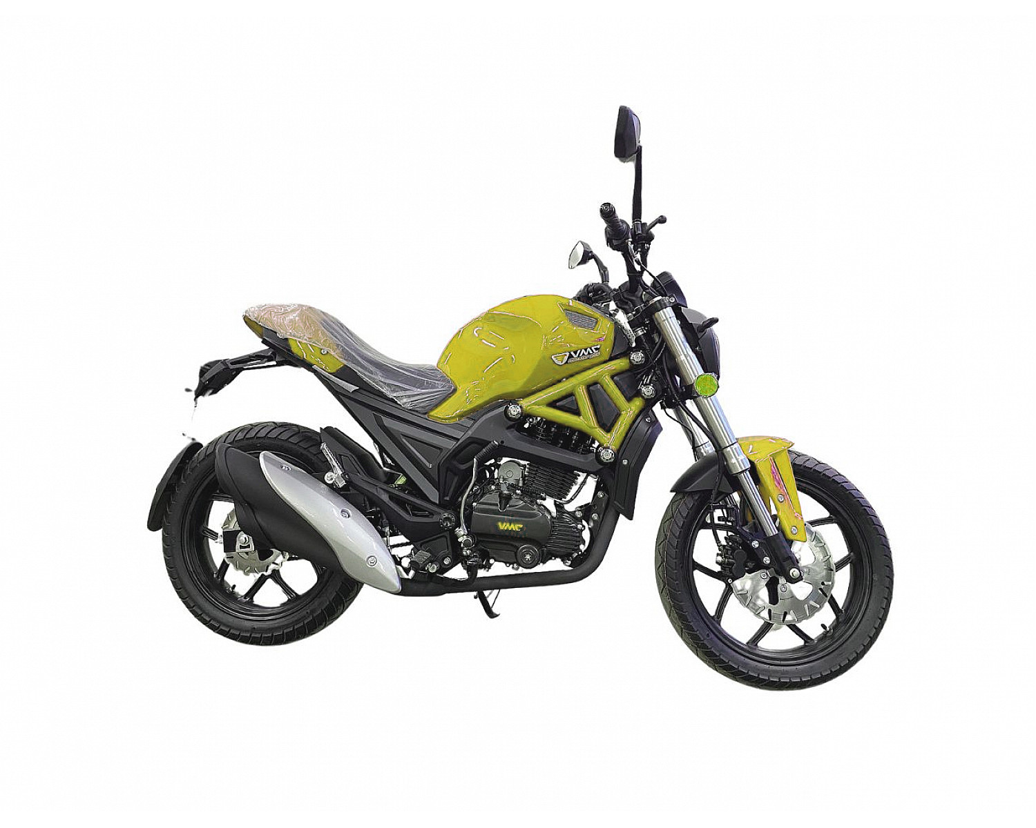 Мотоцикл VMC Monster Plus BY200-2A  197см3 серия Y2500, (ЭПТС), yellow