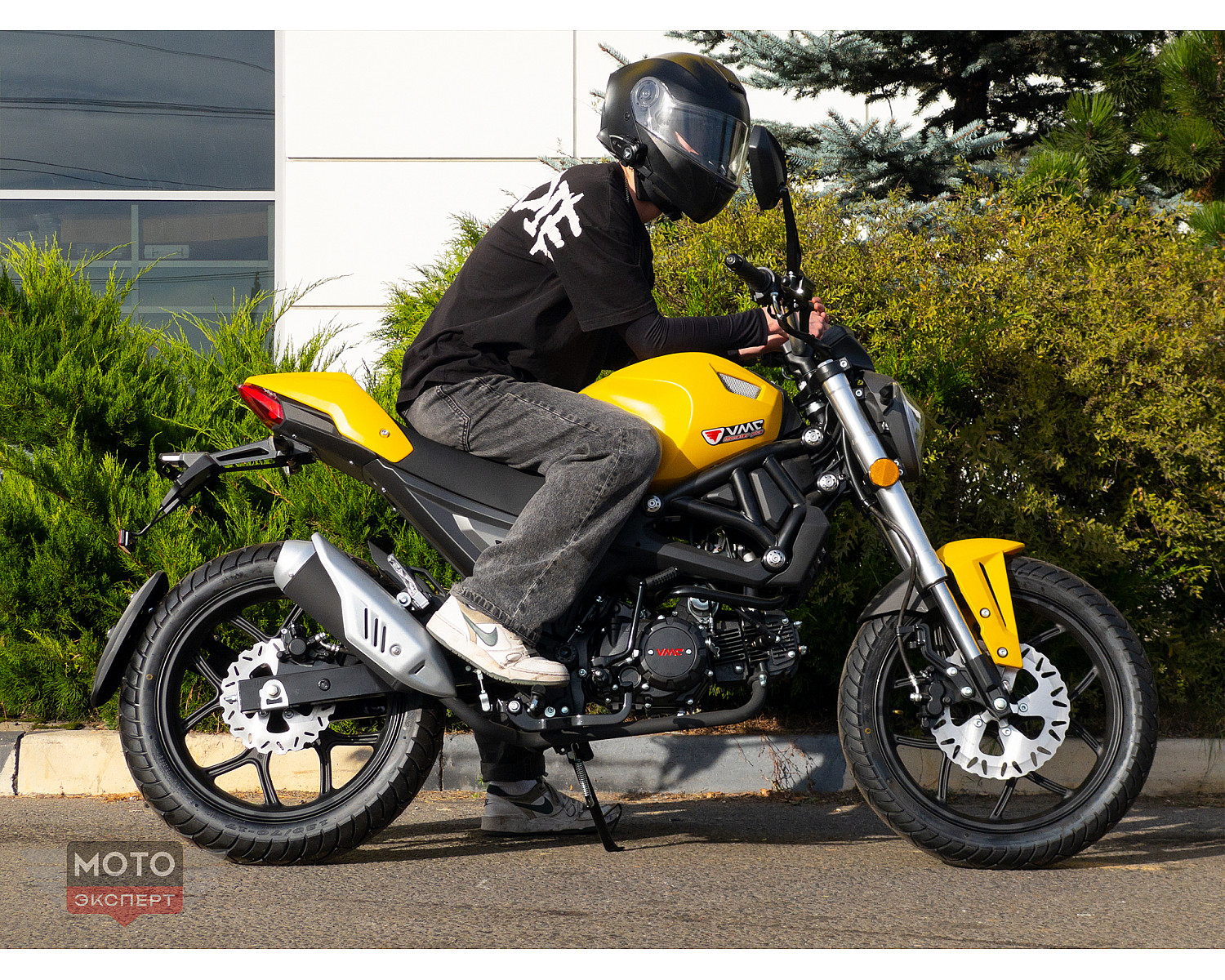 Мотоцикл VMC Monster Plus BY200-2A  197см3 серия Y2500, (ЭПТС), black/black