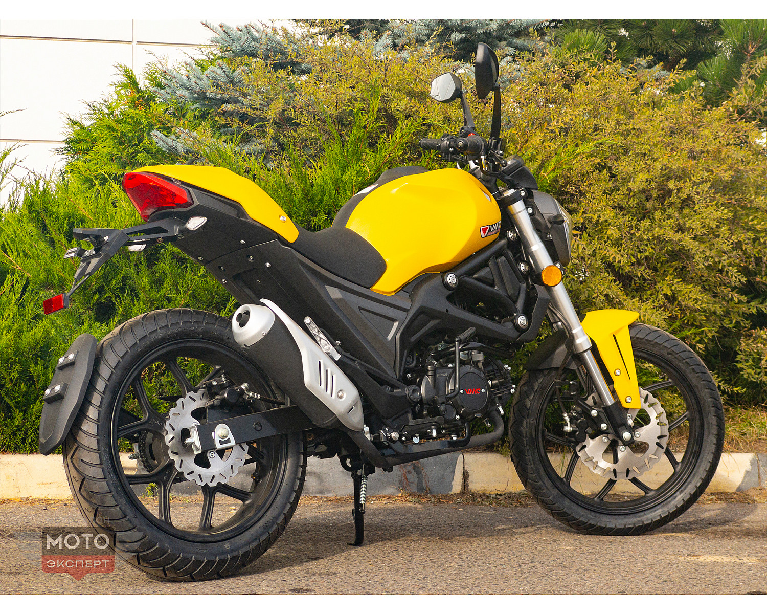 Мотоцикл VMC Monster Plus BY200-2A  197см3 серия Y2500, (ЭПТС), black/black