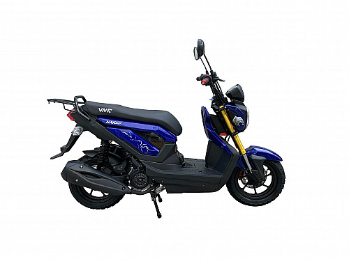 Скутер VMC NAKED BY49QT-5A 49 см3 серия N1500, сигнализация VIN, blue