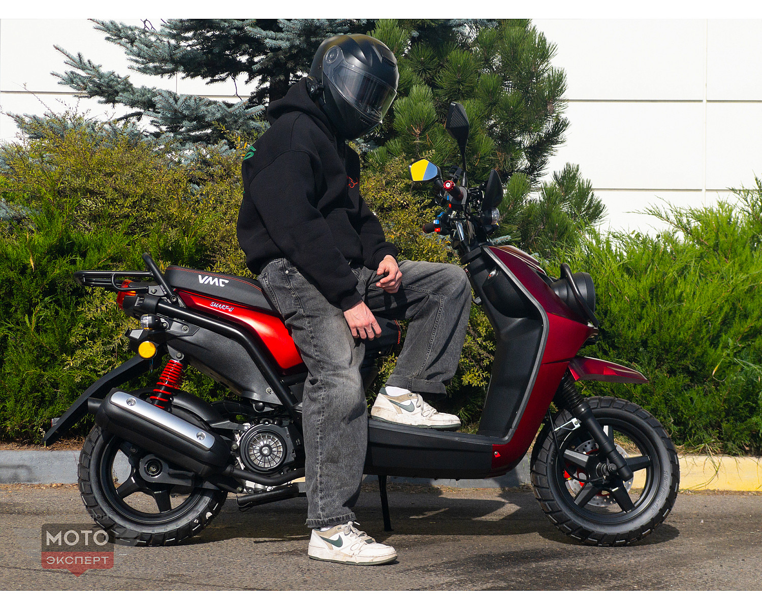 Скутер VMC SMART-II BY49QT-5A 49 см3 серия N1500, сигнализация VIN, matt black