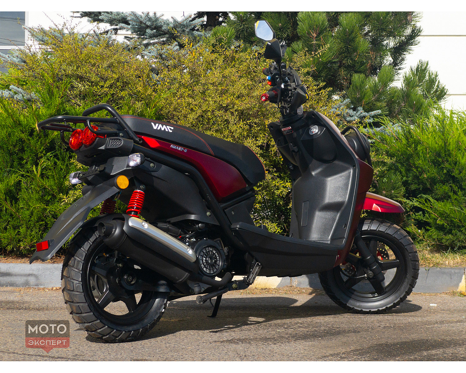 Скутер VMC SMART-II BY49QT-5A 49 см3 серия N1500, сигнализация VIN, matt black