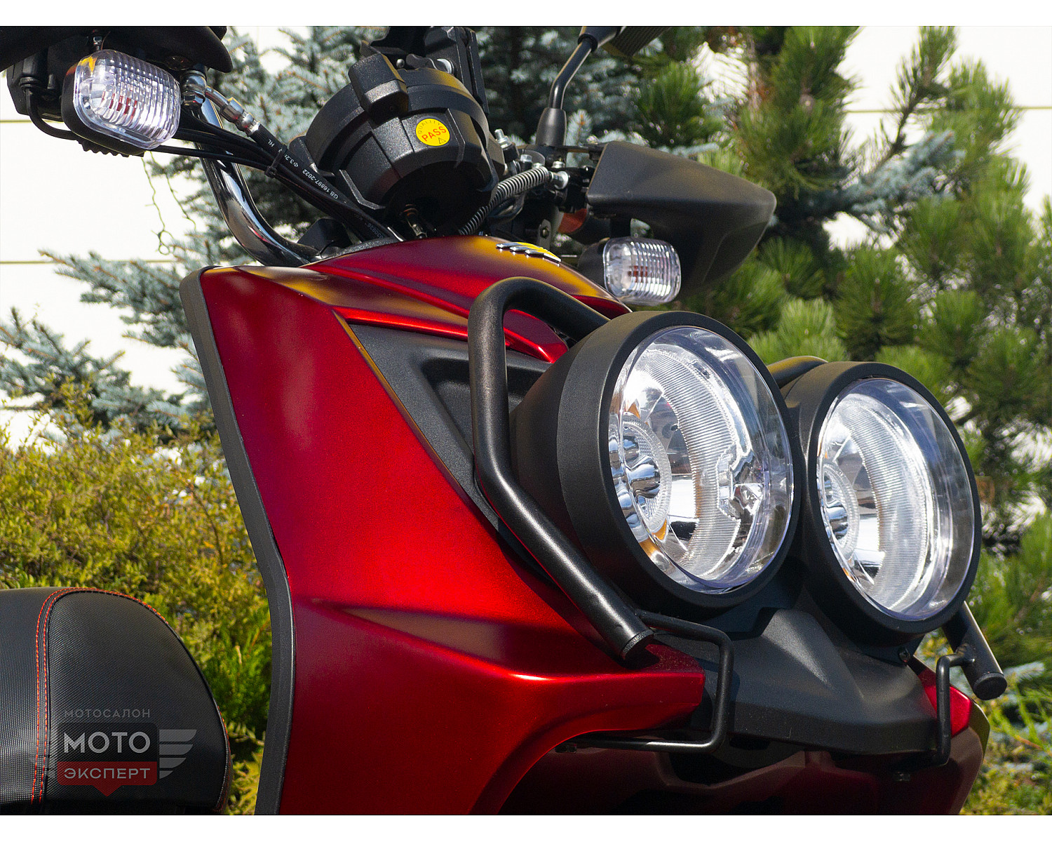 Скутер VMC SMART-II BY49QT-5A 49 см3 серия N1500, сигнализация VIN, matt black