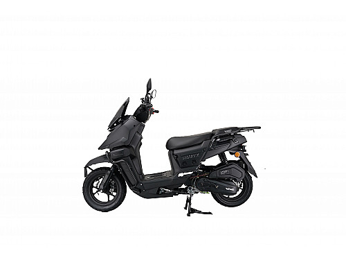 Скутер VMC SMART X BY49QT-5A 49 см3 серия T1700 (LED панель, CBS, USB, сигнализация), matt black
