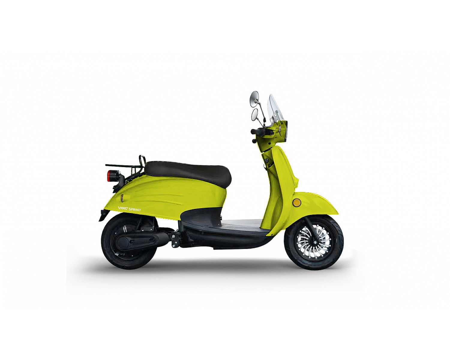 Скутер VMC SPRINT BY49QT-2A 49 см3 серия A1250 (Инжектор, воздушное охлаждение), green glossy