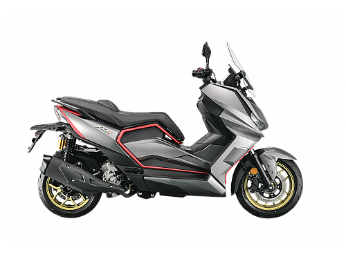 Скутер VMC Т-16 TY300T-2E 276cc (инжектор, водян. охлаждение, тормоз. система ABS) серия TR3000, matt red