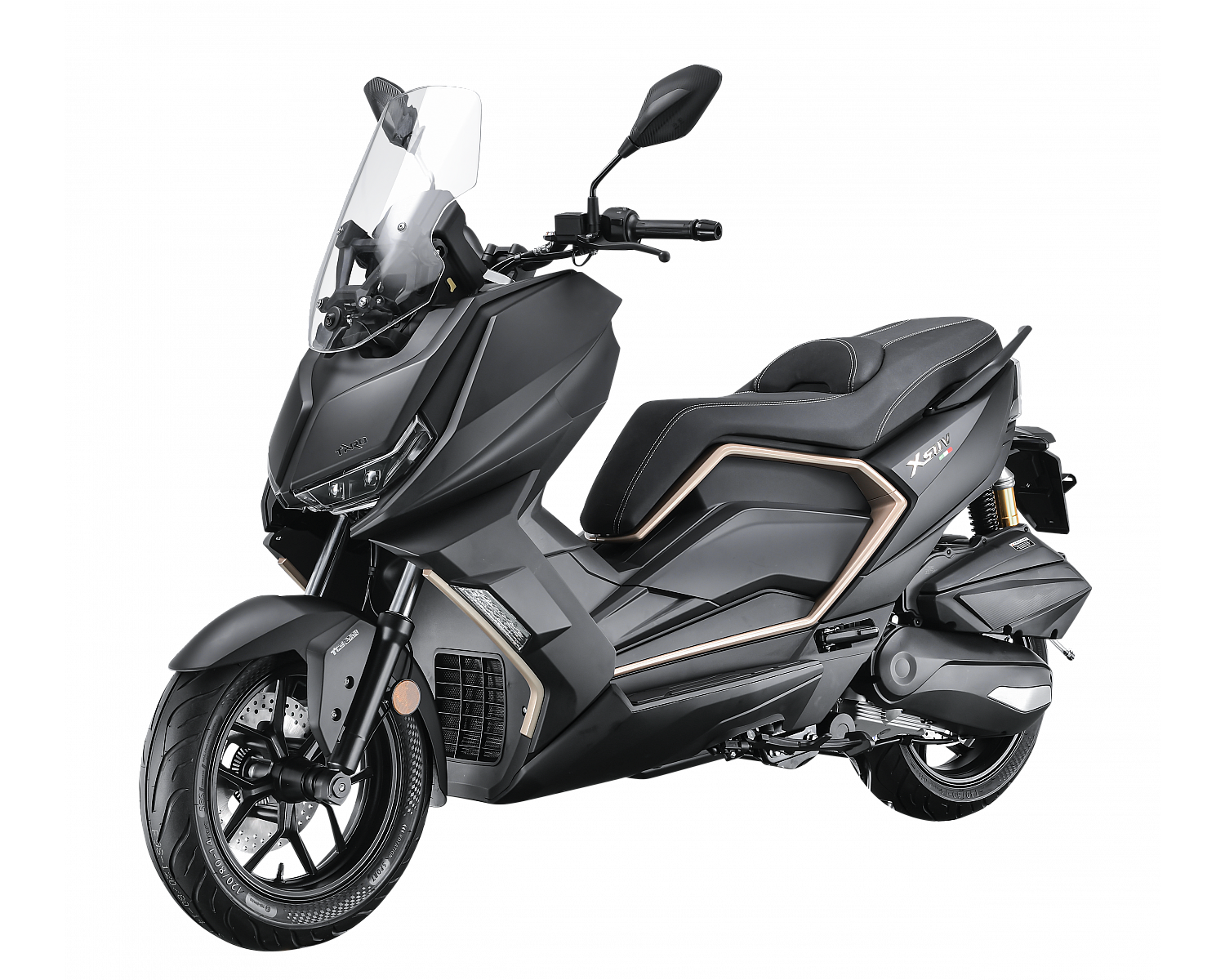 Скутер VMC Т-16 TY300T-2E 276cc (инжектор, водян. охлаждение, тормоз. система ABS) серия TR3000, matt red