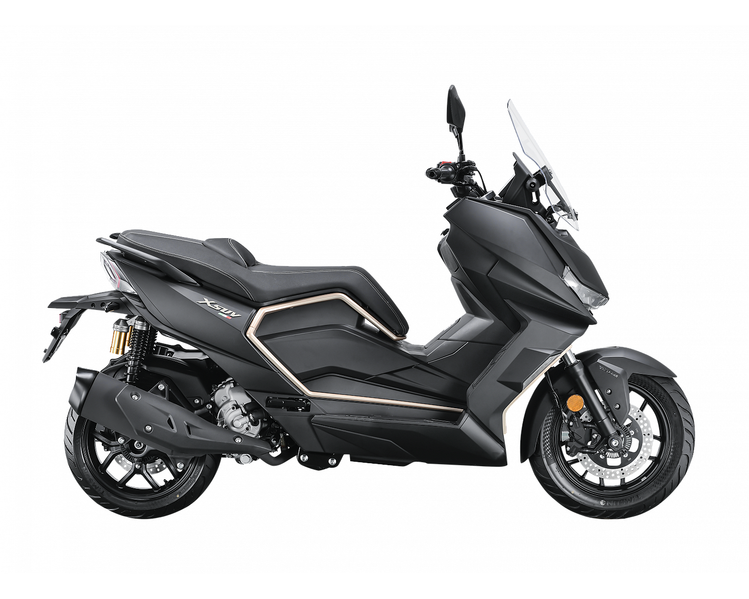 Скутер VMC Т-16 TY300T-2E 276cc (инжектор, водян. охлаждение, тормоз. система ABS) серия TR3000, black
