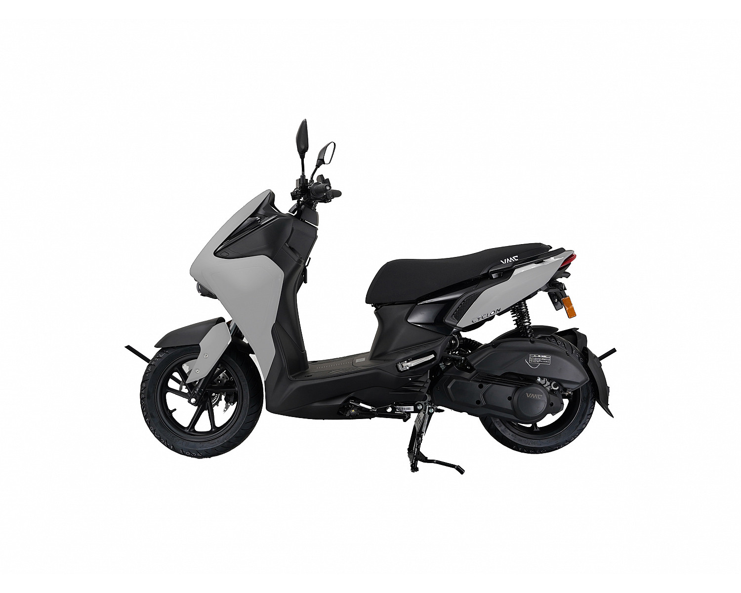 Скутер VMC CYCLONE BY49QT-5A 49 см3 серия T1700 (LED панель, CBS, USB), grey