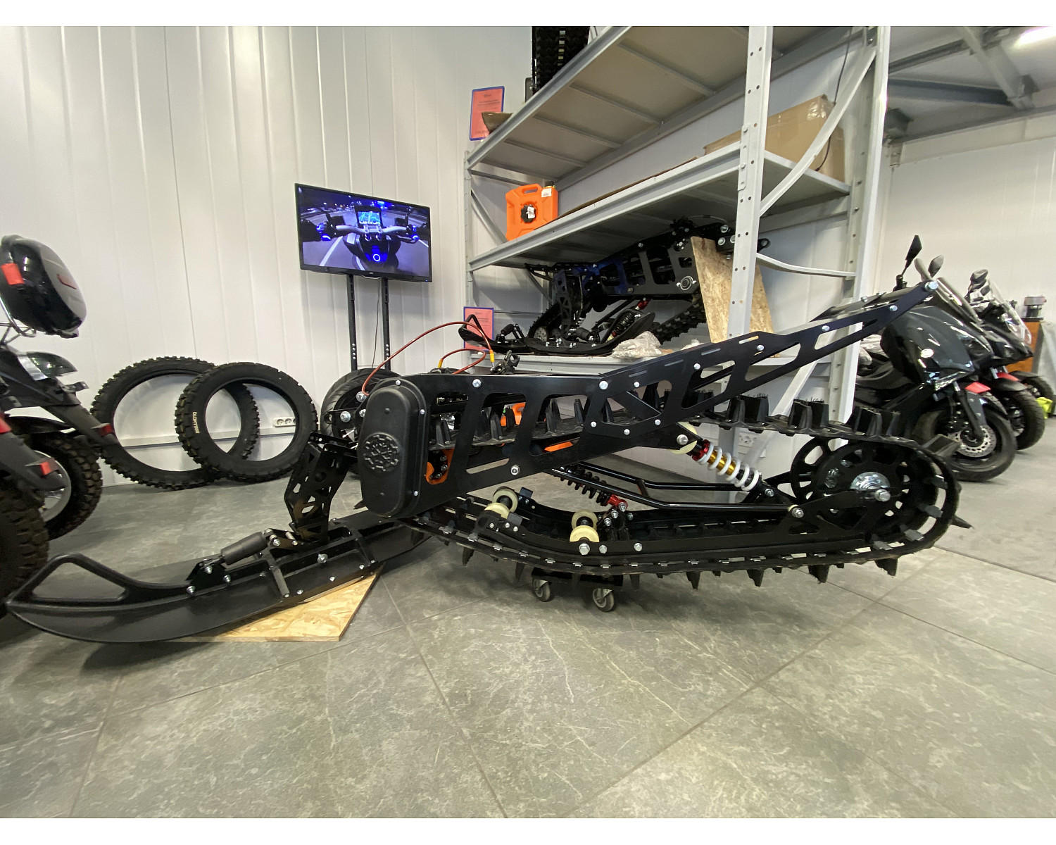 Гусеничный комплект Monotrack 650 Max для эндуро 250-450 куб.см. до 40 л.с.
