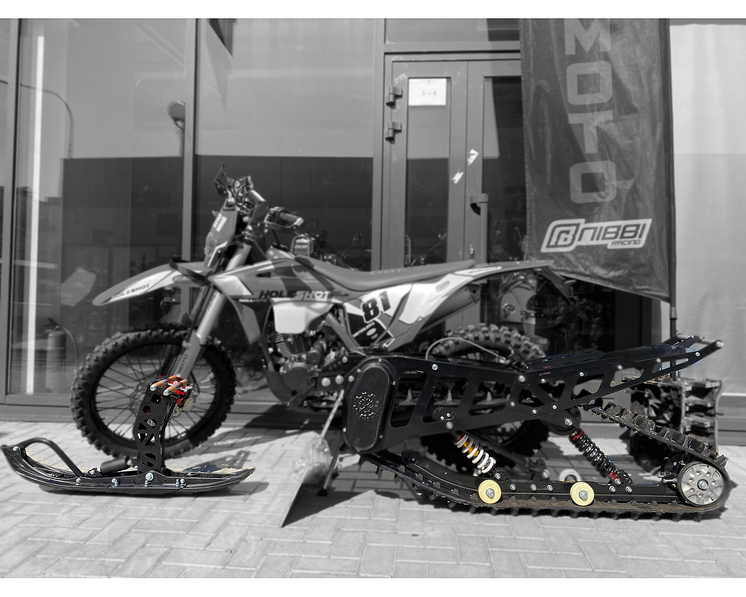 Гусеничный комплект Monotrack Ultra 45 Max для эндуро 250-300 куб.см. до 32 л.с.